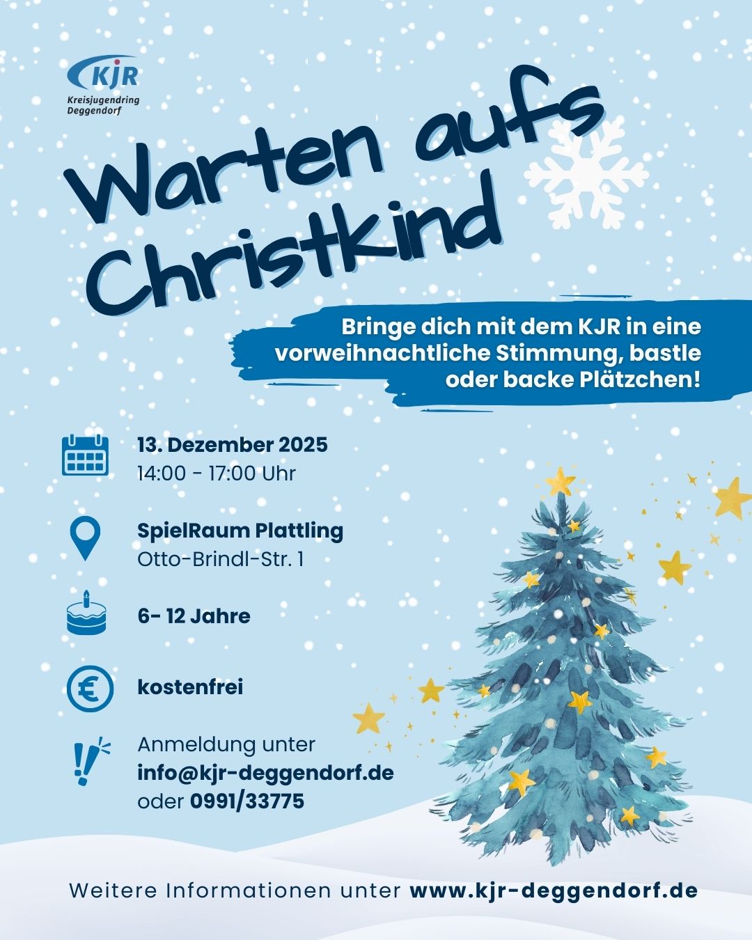 Flyer Warten aufs Christkind 13. Dezember